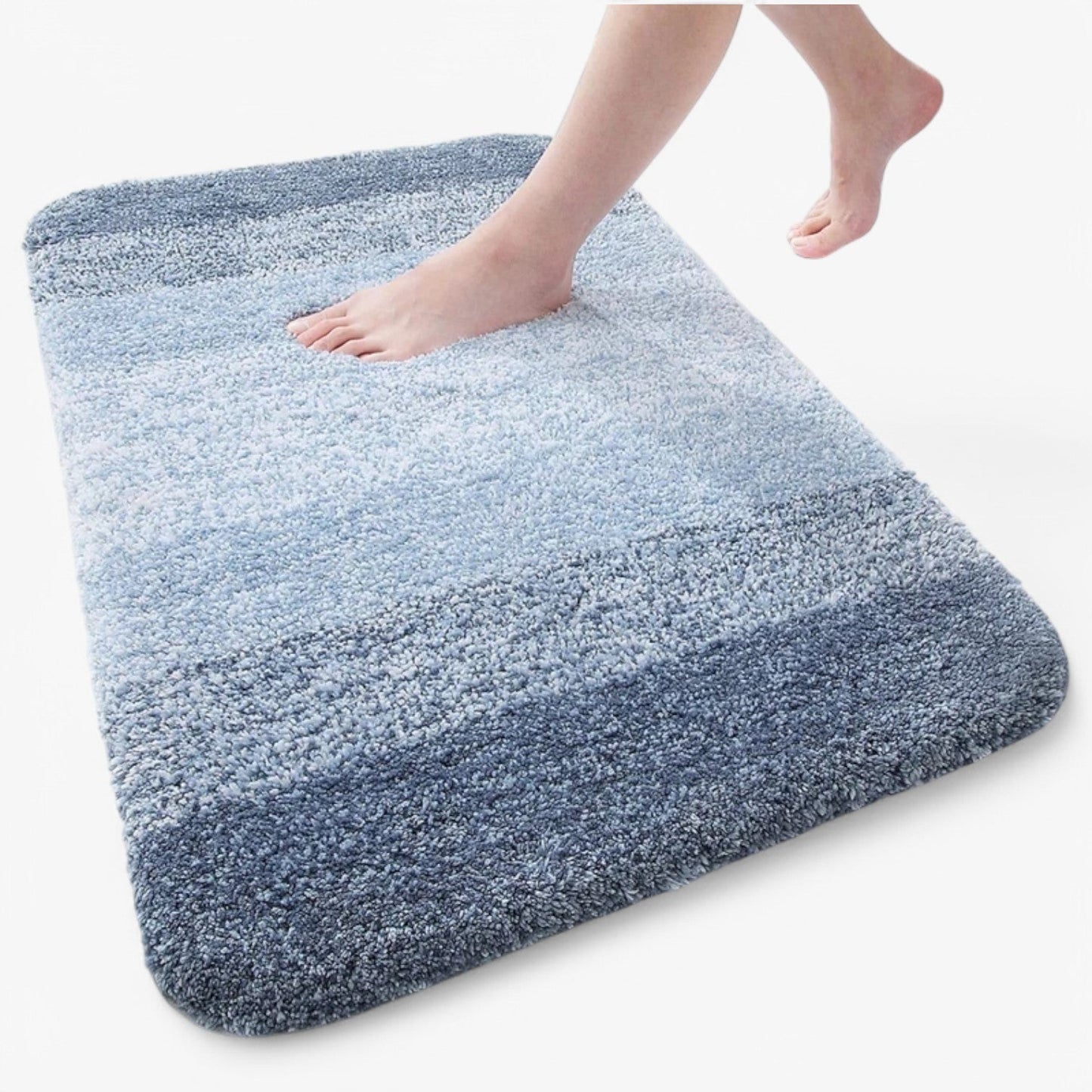 Anti-Slip Microfibre Bath Mat - Quick-Dry Soft Comfort