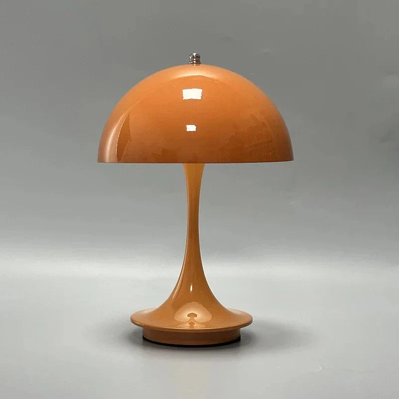 Rechargeable Dimmable Mushroom LED Table Lamp