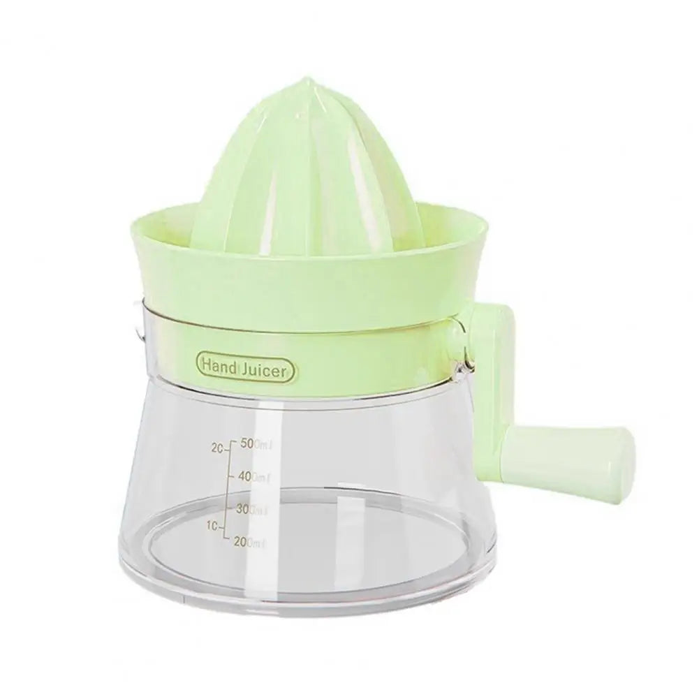 Handheld Ergonomic Lemon Juicer - Dual Press Manual Citrus Extractor