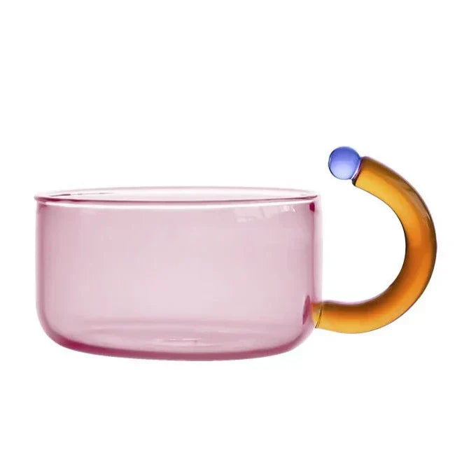 Colorful Borosilicate Glass Tea Set
