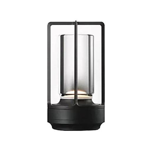 Wireless Rechargeable Crystal Table Lamp - Portable LED Light for Indoor and Outdoor Use