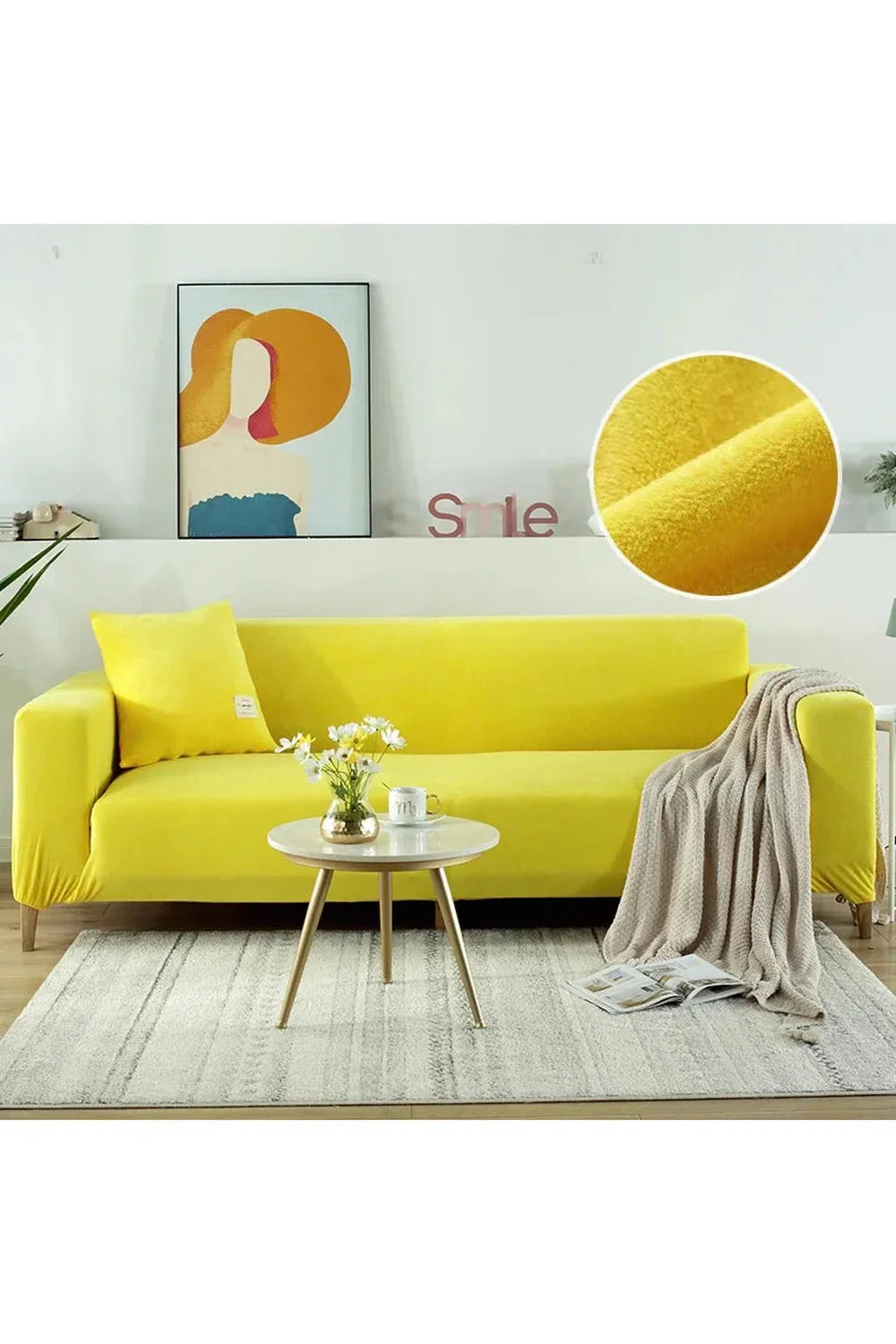 Stretch Polyester Armchair Sofa Cover
