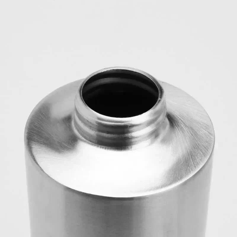 Stainless Steel Hand Pump Soap Dispenser - Elegant Refillable Design, 8.5oz/11.8oz/18.6oz
