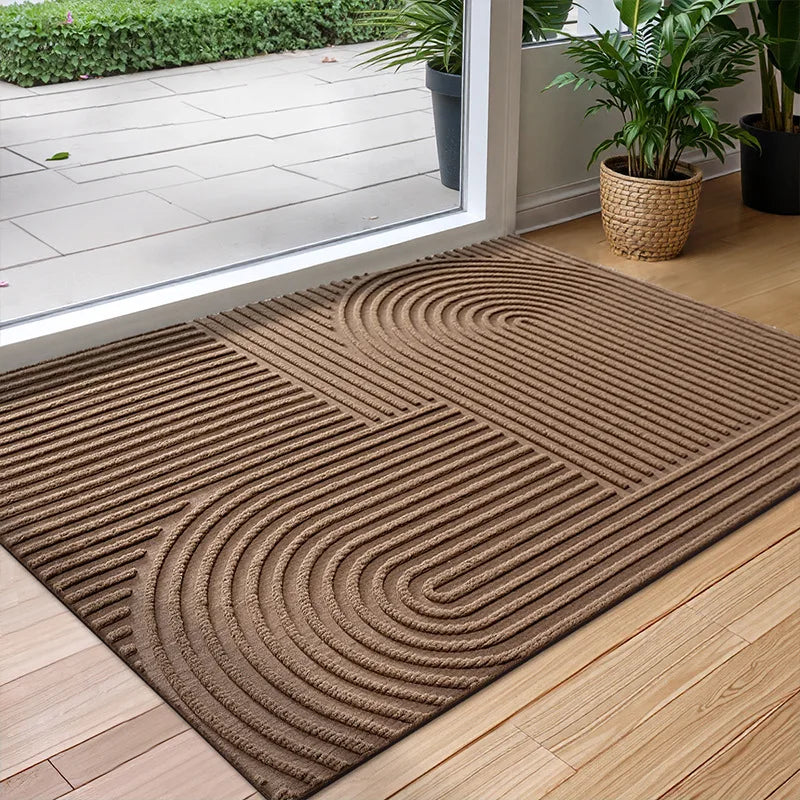 Water-Absorbing Non-Slip Doormat for Indoor and Outdoor Use