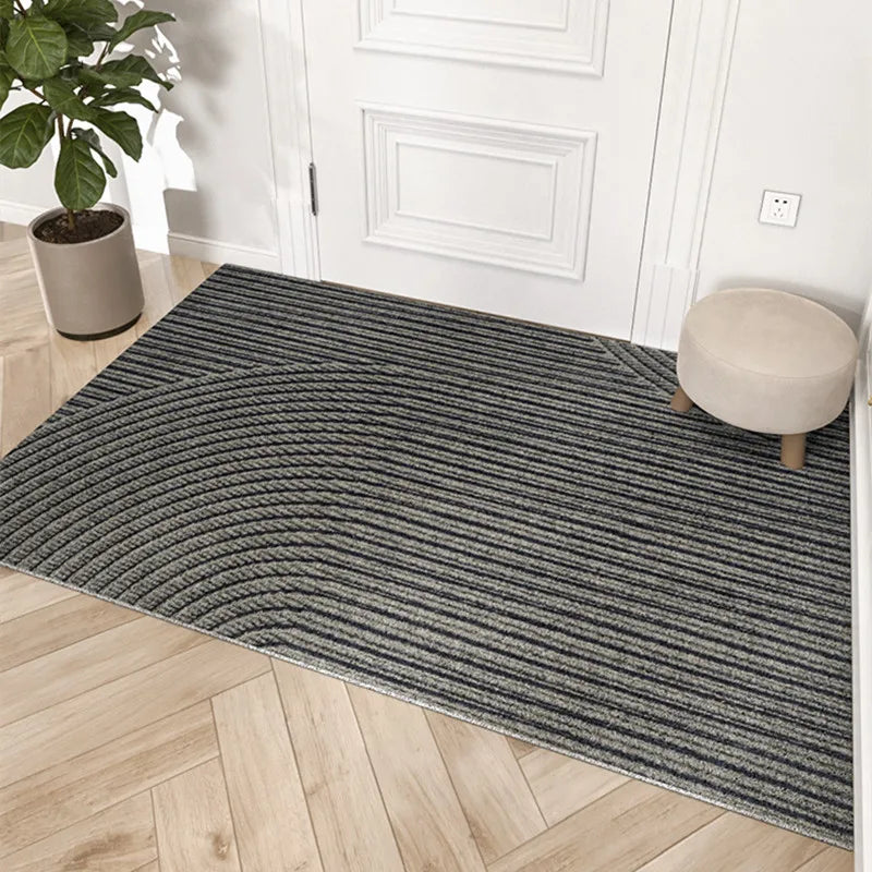 Eco-Friendly Dirt-Resistant Doormat in Anthracite, Brown, or Green