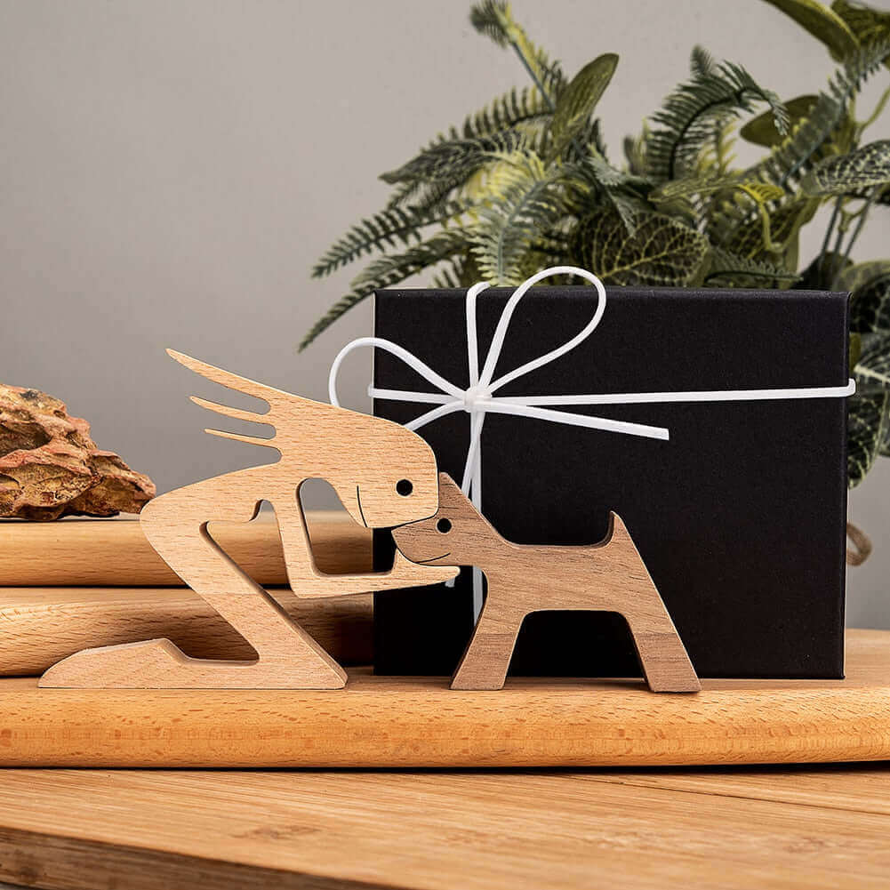Danish Hand-Carved Wooden Animal Ornaments