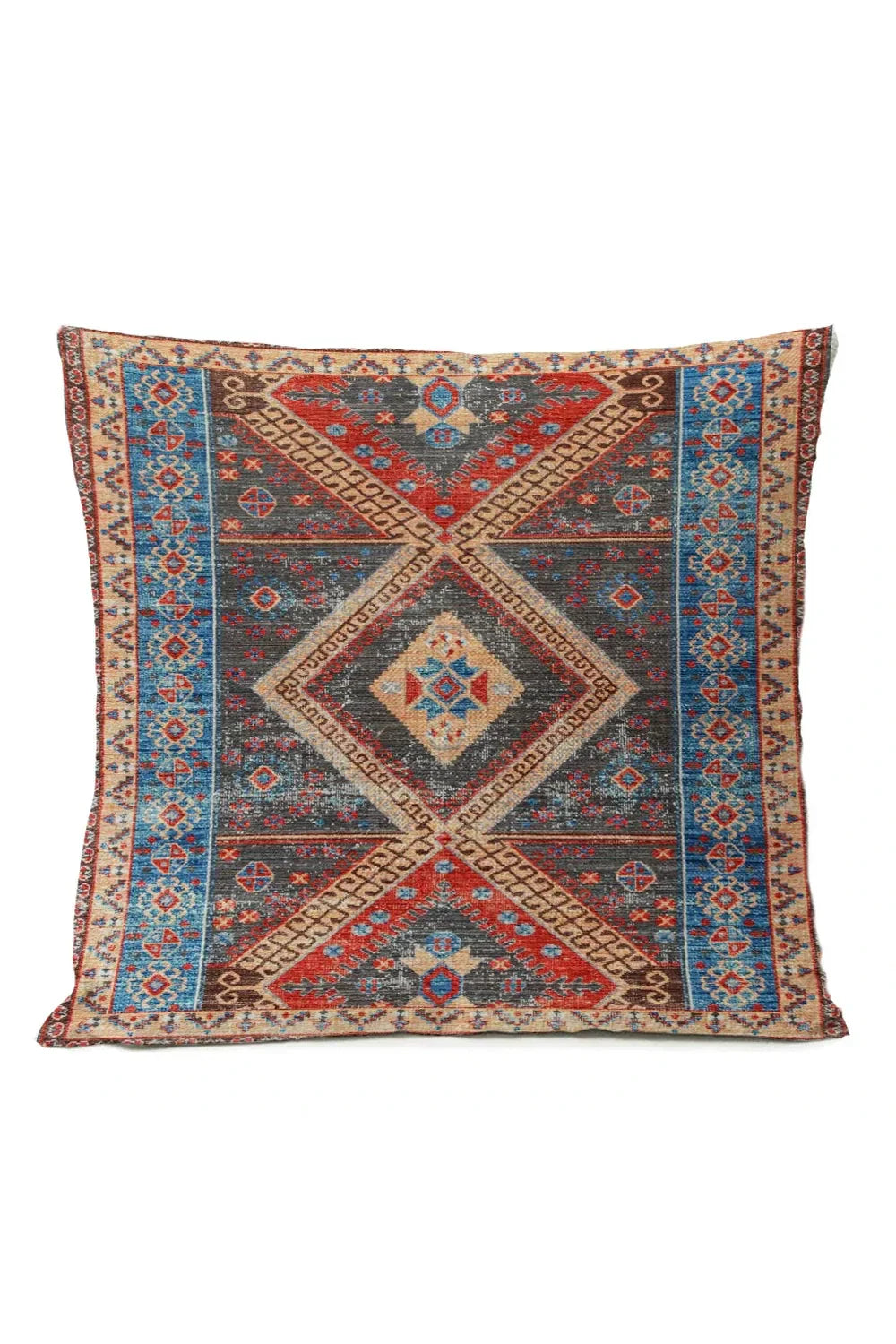 Ethnic Tribal Cotton-Linen Pillowcase