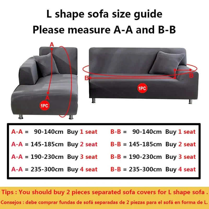 Non-Slip Ribbed Jacquard Sofa Cover