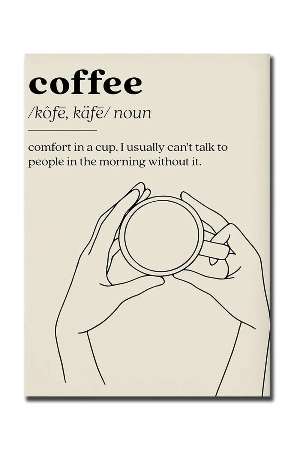 Good Morning Coffee Canvas Wall Art