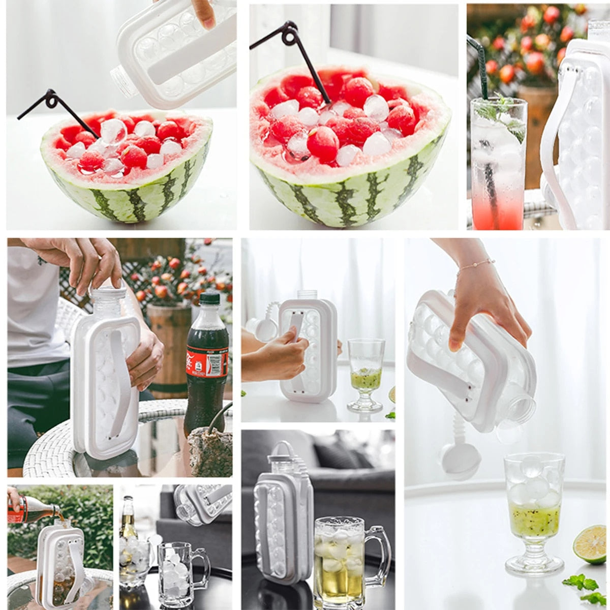 Countertop Ice Cube Maker with Rapid Ice Production