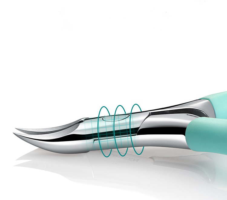 Premium Curved Toenail Clipper for Thick and Ingrown Nails