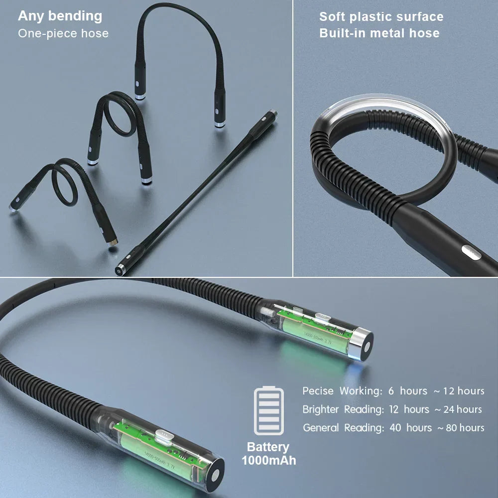 Rechargeable LED Neck Light with 3 Brightness Modes