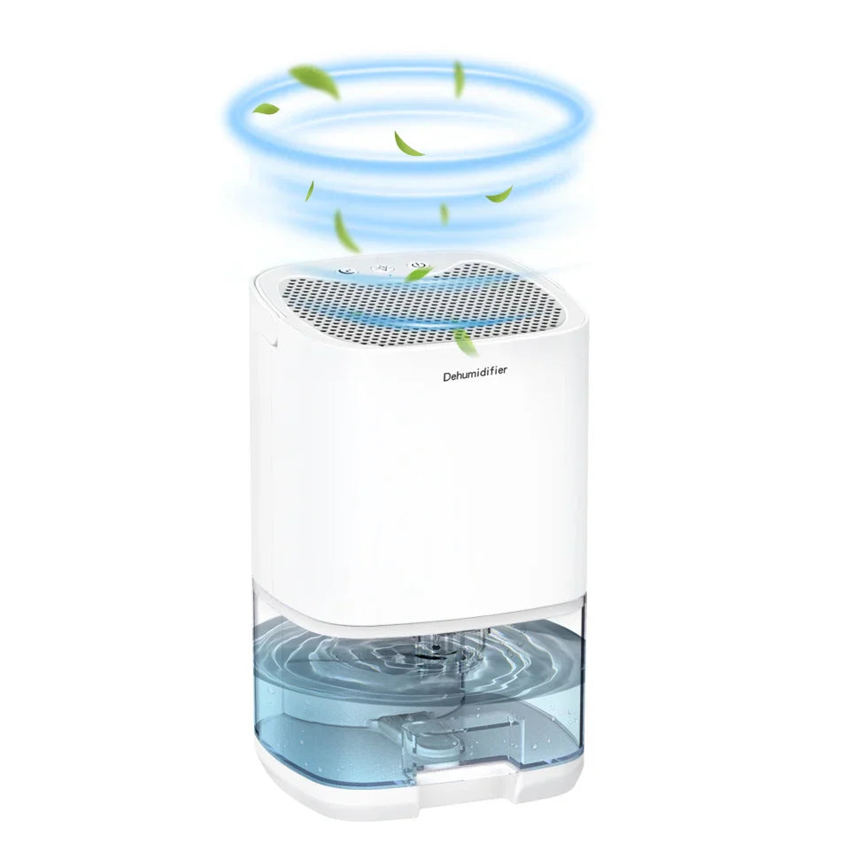 1000ml Portable Dehumidifier with Air Filter and Night Light