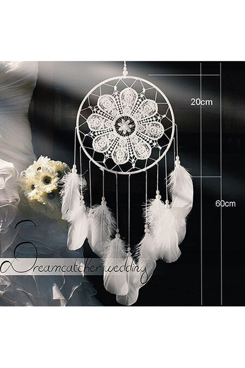 Large Organic Dreamcatcher Wall Decor