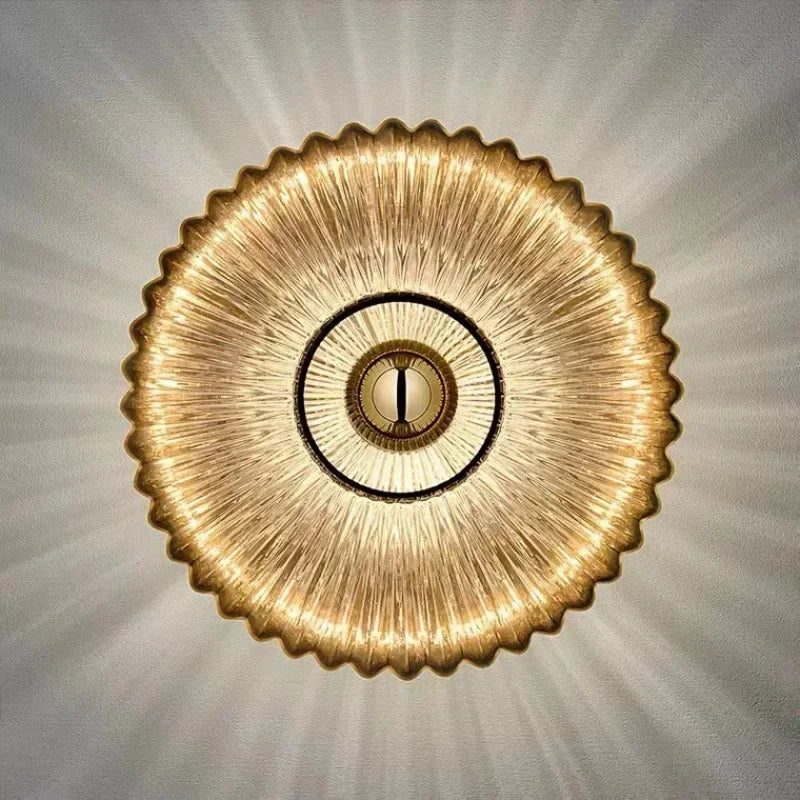 Modern Glass Wall Lamp with Elegant Design