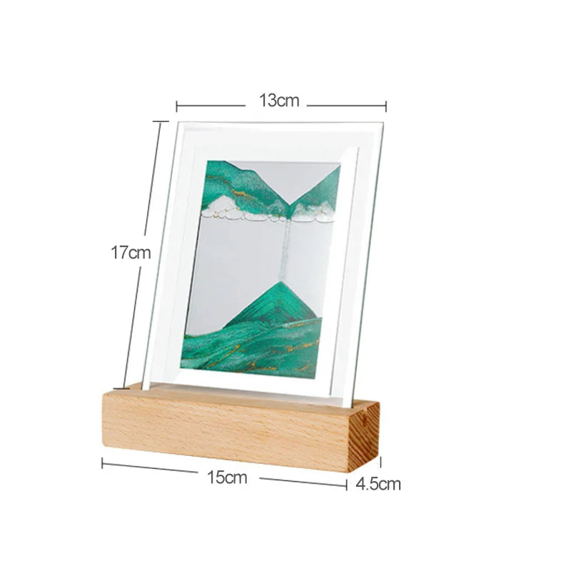 Sand Art LED Quicksand Table Lamp with Night Light