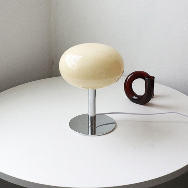 Macaron Glass Dimming Table Lamp with LED Lights