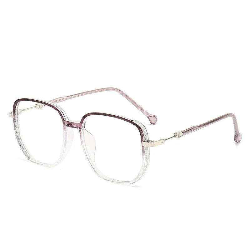 Lightweight Metal Frame Reading Glasses with Blue Light Filter and UV Protection