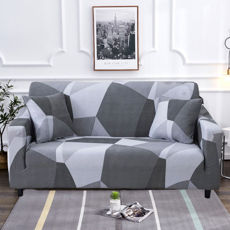 Modern Non-Slip Colorful Elastic Sofa Cover 35-118 Inch
