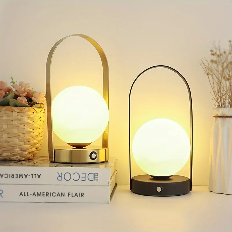 Wireless Rechargeable LED Outdoor Table Lamp