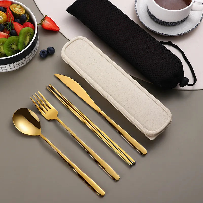 304 Stainless Steel Eco-Friendly Cutlery Set