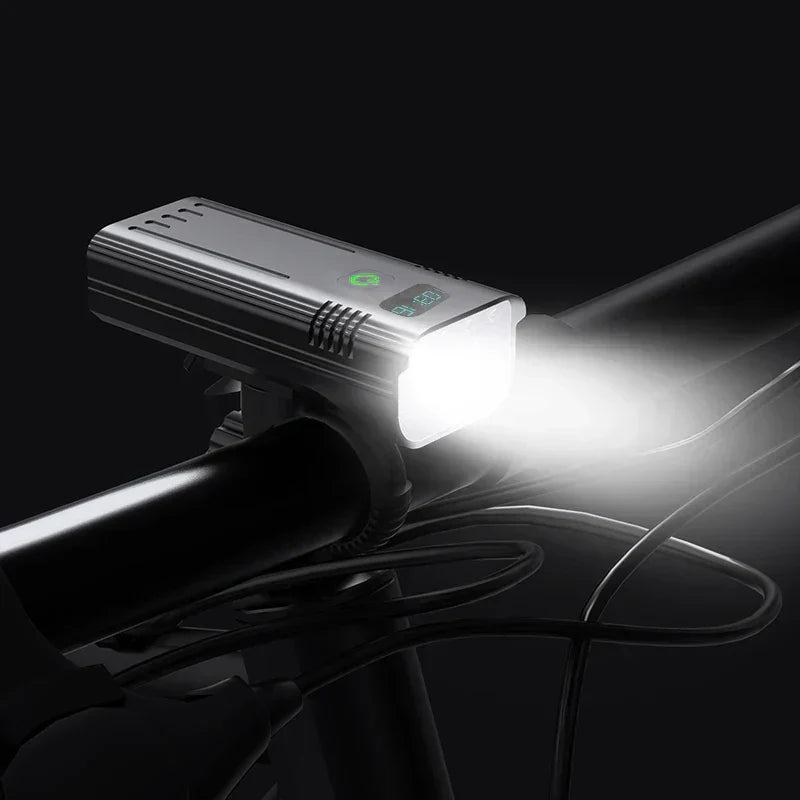 10000LM Rechargeable Bicycle Light with 3 Mounting Options