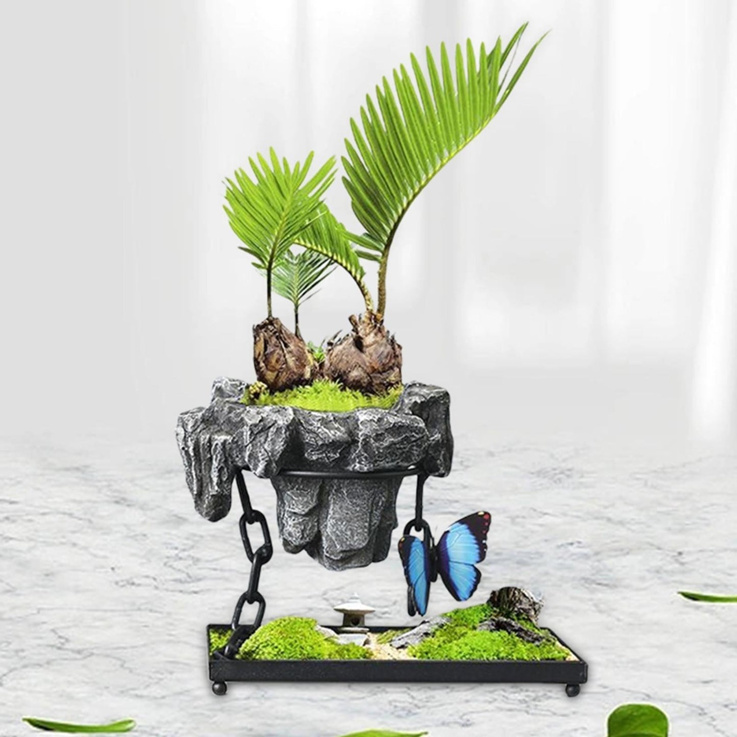 Floating Indoor Air Planter with Levitating Technology