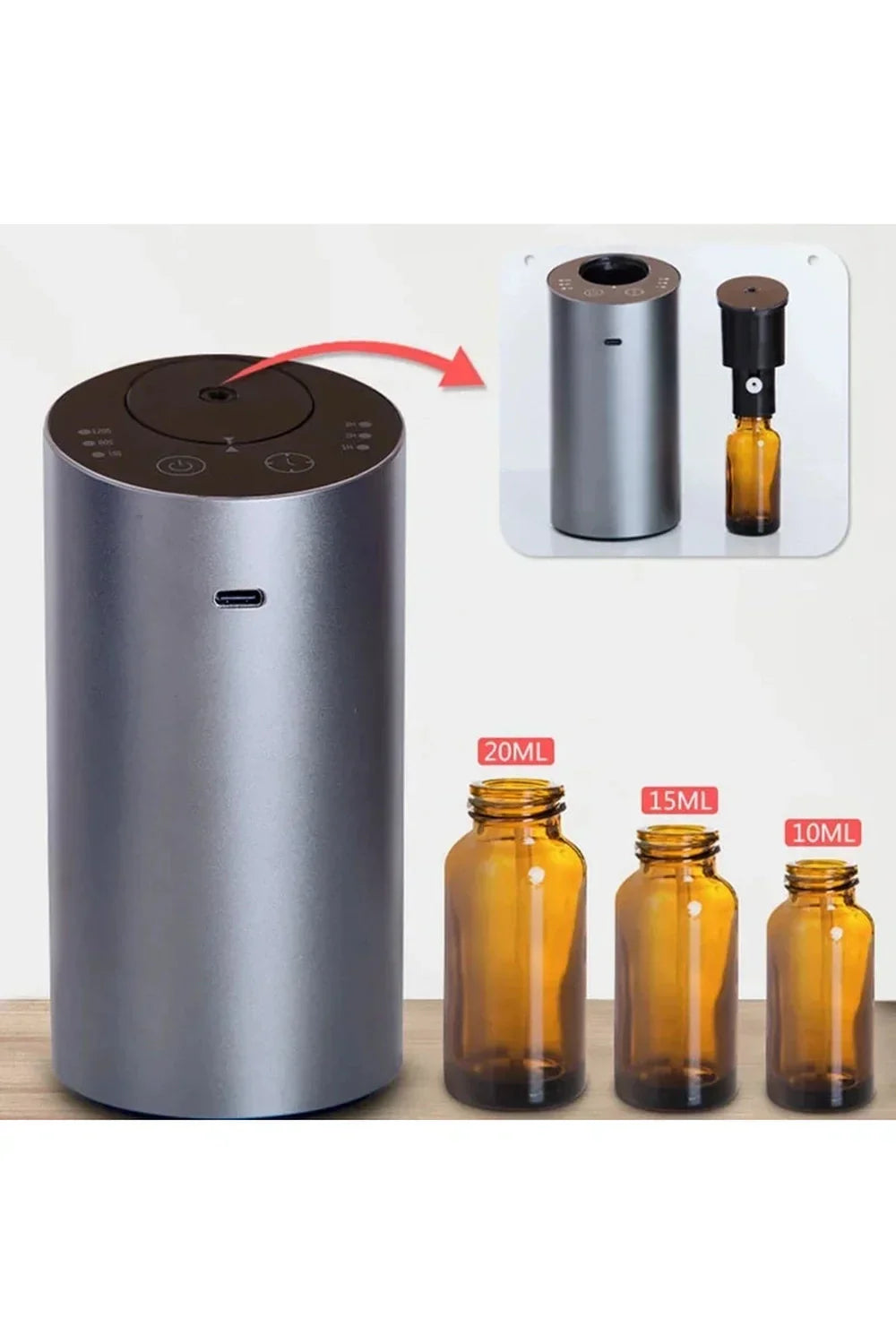 Metallic Aroma Diffuser and Humidifier