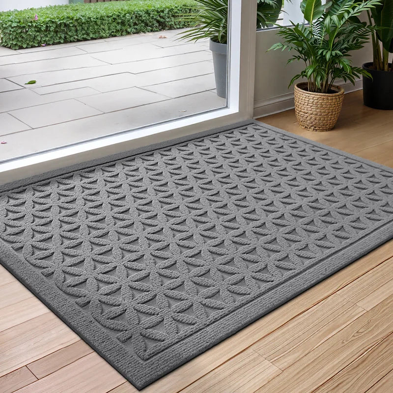 Water-Absorbing Non-Slip Doormat for Indoor and Outdoor Use