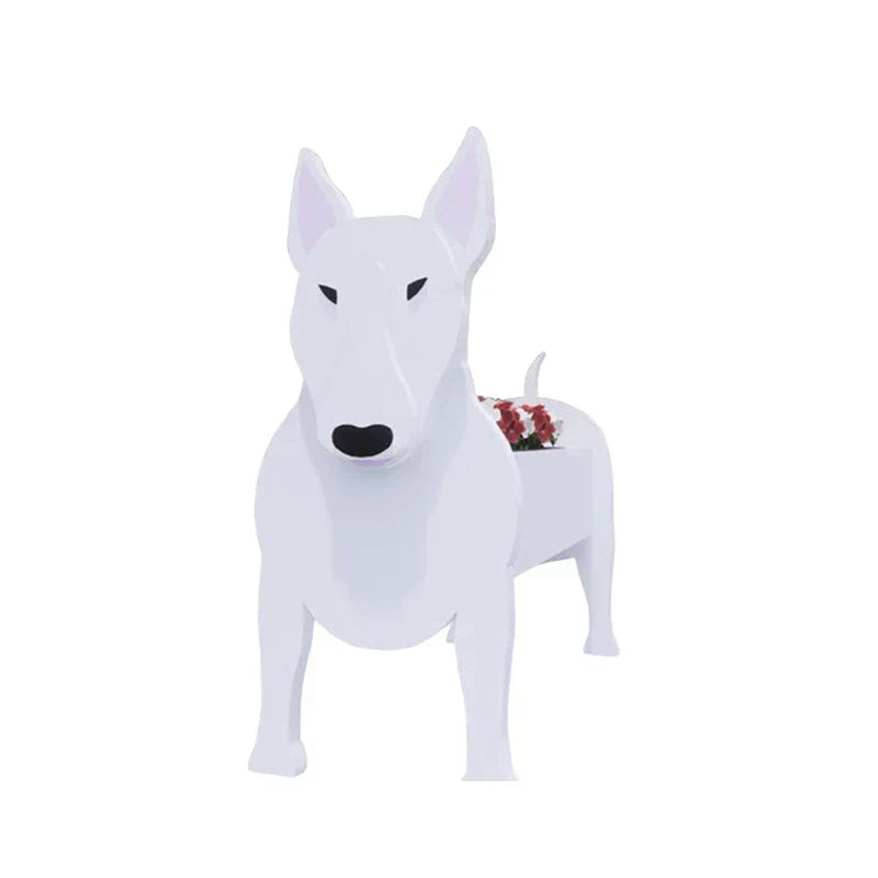 Dog-Shaped Planter - Delightful Indoor/Outdoor Flower Pot
