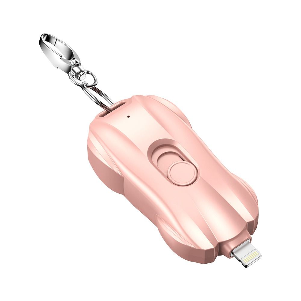 Mini Portable 1500mAh Power Bank Charger with Carabiner Clip