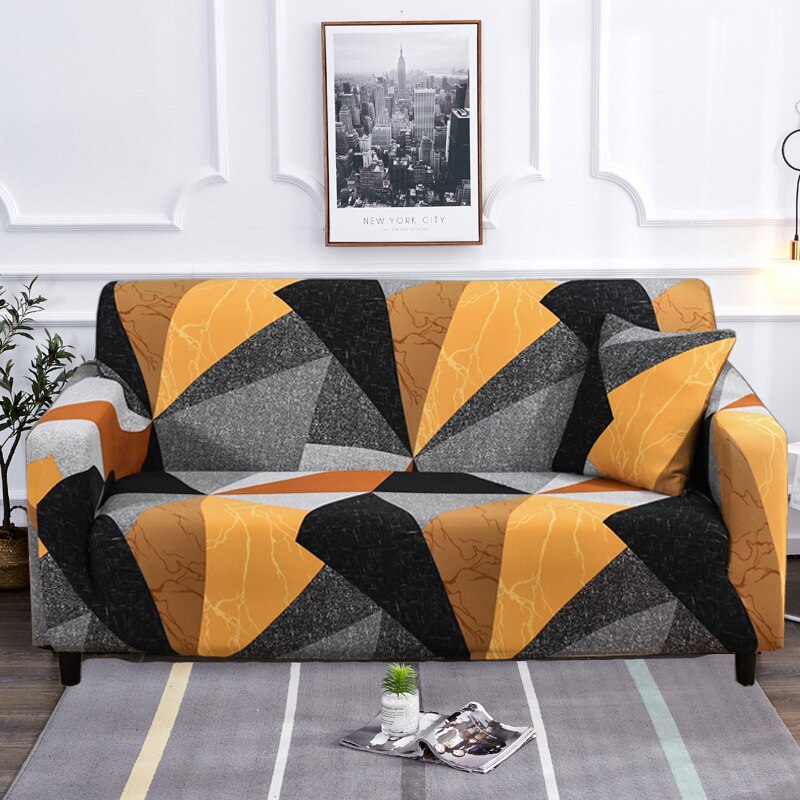 Modern Non-Slip Colorful Elastic Sofa Cover 35-118 Inch