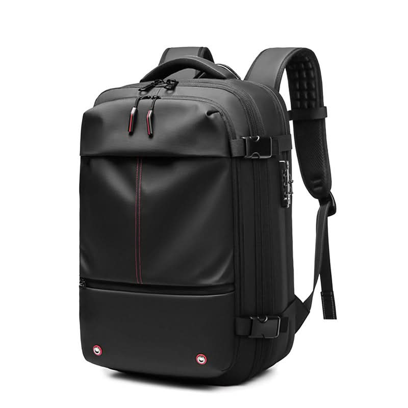 Compressible Travel Laptop Backpack with Padded 17.3" Compartment