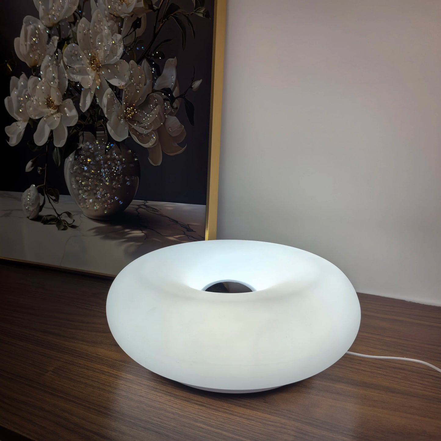 Bauhaus Style RGB Table Lamp with Touch Control and USB Charging