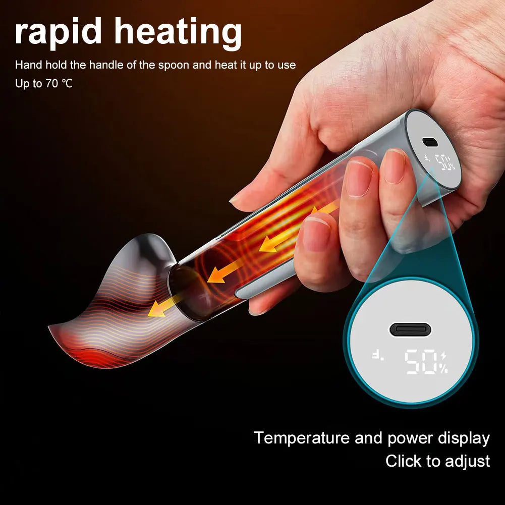 Heated Electric Ice Cream Scooper with LED Display