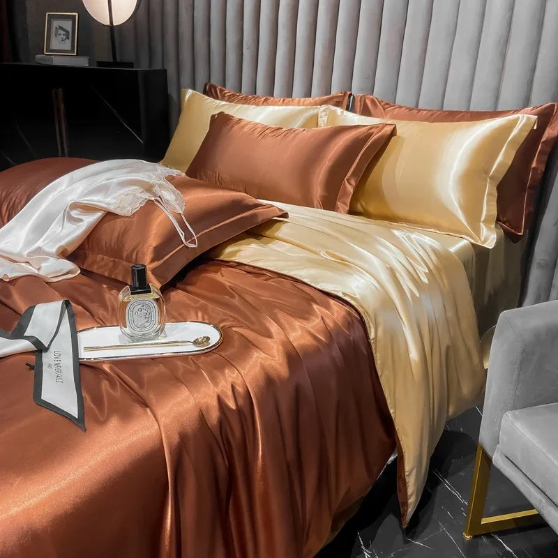 Luxurious Silk Bedding Set for Restful Sleep