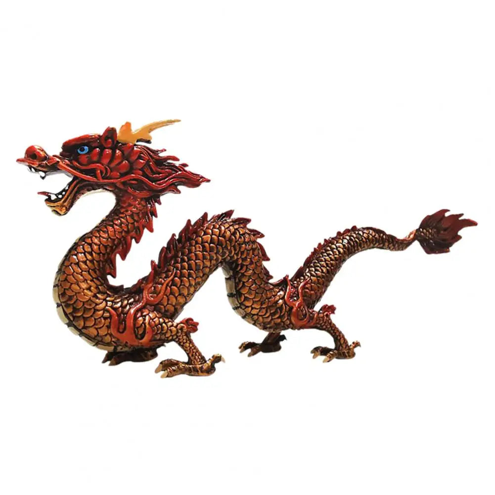 Chinese Dragon Feng Shui Sculpture in PVC