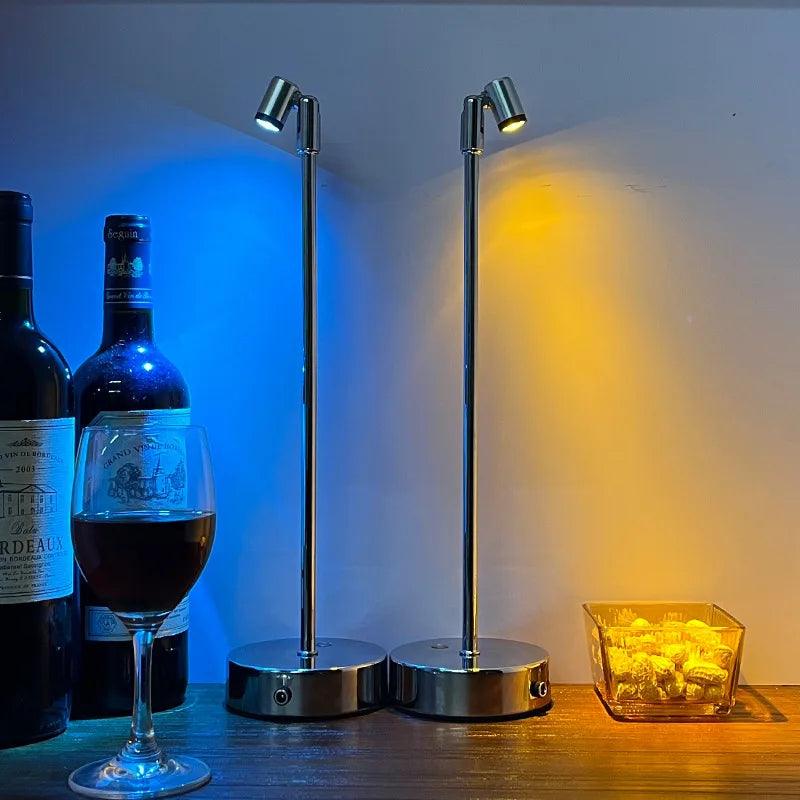 Vintage Touch-Controlled Rechargeable Table Lamp
