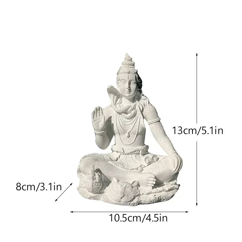Resin Sandstone Hindu Buddhist Statues - Ganesha, Buddha, Shiva, Sai Baba, Hanuman