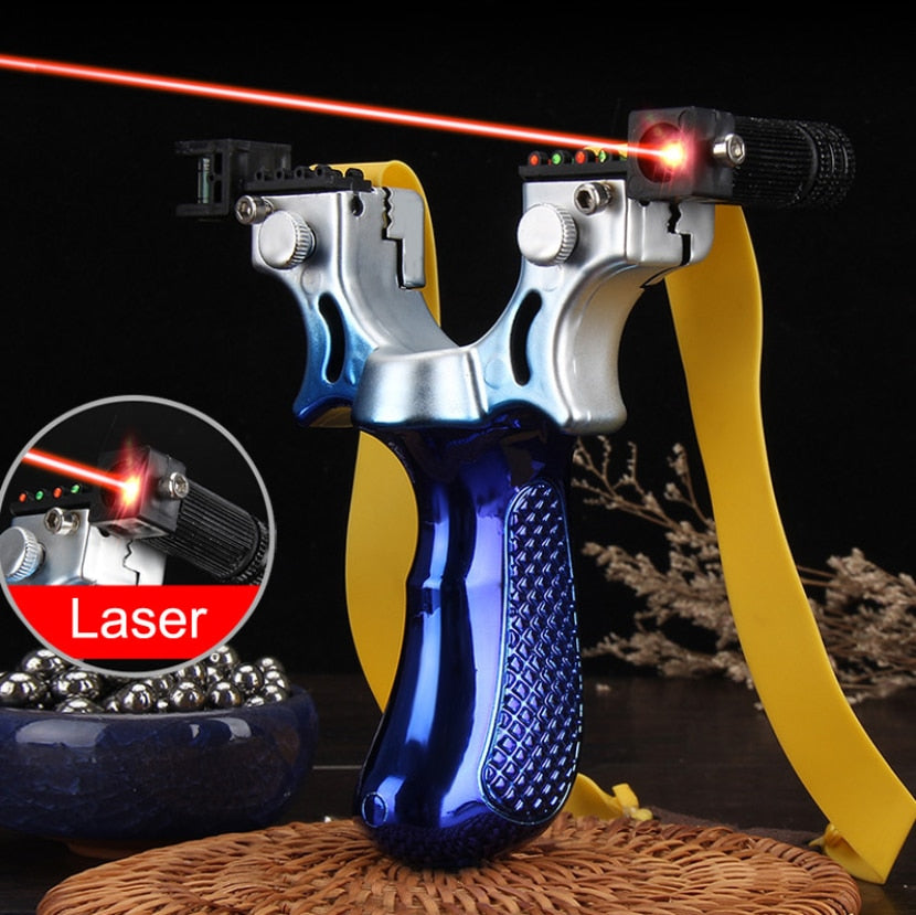 Laser Targeting High-Precision Slingshot
