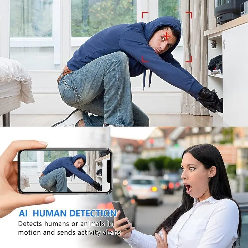 Mini 5G Wireless WiFi Security Camera with Night Vision 1080P HD