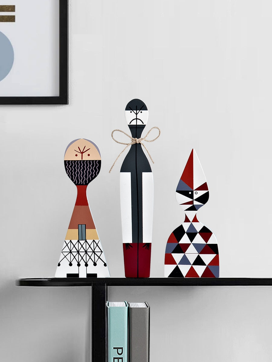 Handcrafted MDF Wooden Decorative Figures