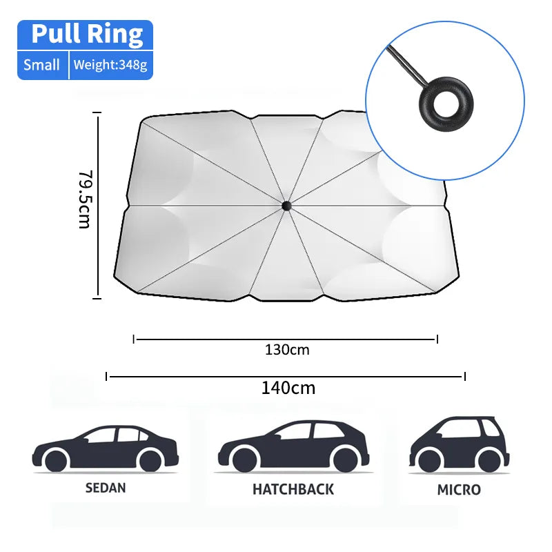 Foldable UV Protection Car Windshield Sunshade