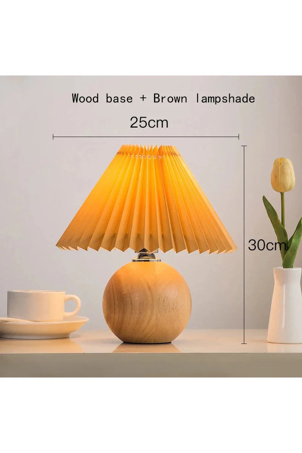 Vintage Ceramic Folding Table Lamp