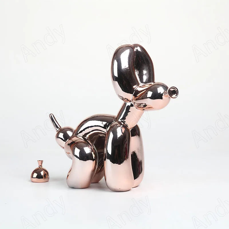 Minimalist Balloon Dog Figurine Ornament