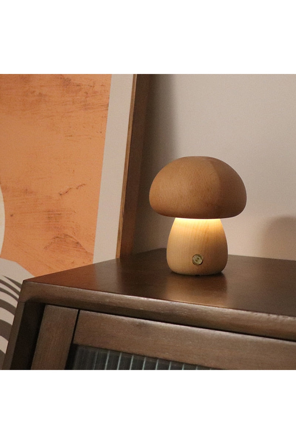 Epoxy Resin Mushroom Night Light