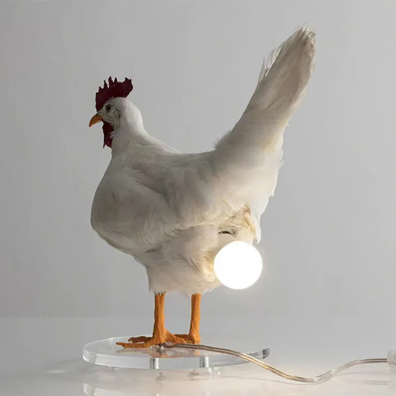 Decorative Chicken Night Light Lamp for Easter Party Ornaments