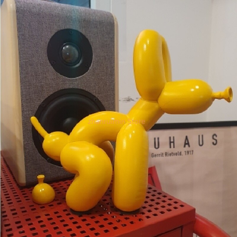 Balloon Dog Resin Sculpture - Artistic Home Decor Figure