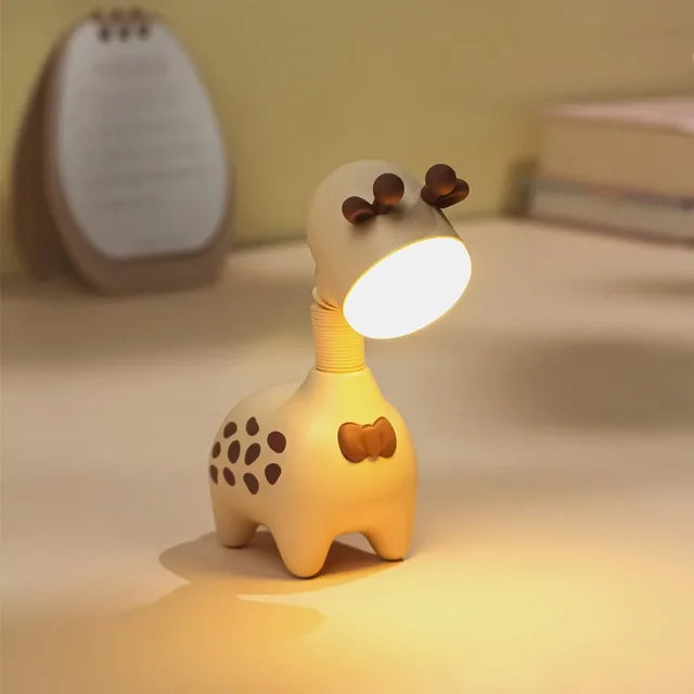 Adorable Rechargeable Giraffe Night Light