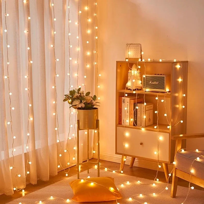 LED Star String Lights for Indoor and Outdoor Decoration